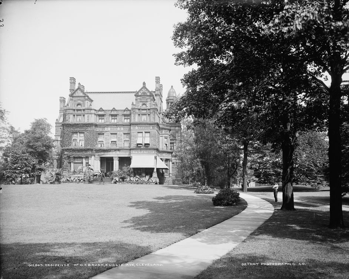 Charles Brush mansion, Euclid Avenue